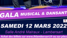 Gala musical et dansant le 12 mars 2022 à Lambersart